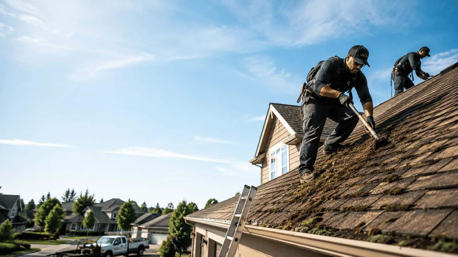 Roof Moss Removal in Charleston, MS near me